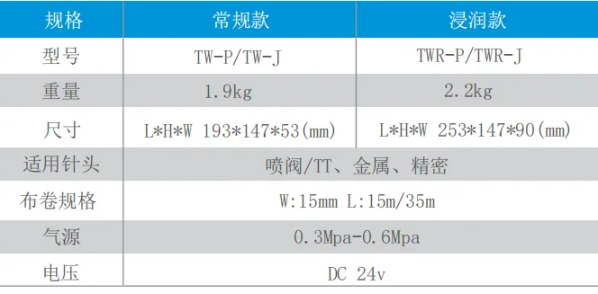 twr p擦胶装置